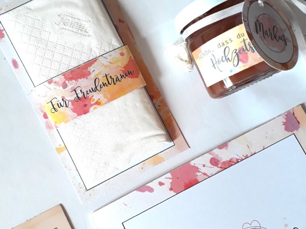 Hochzeitseinladung „Watercolor“