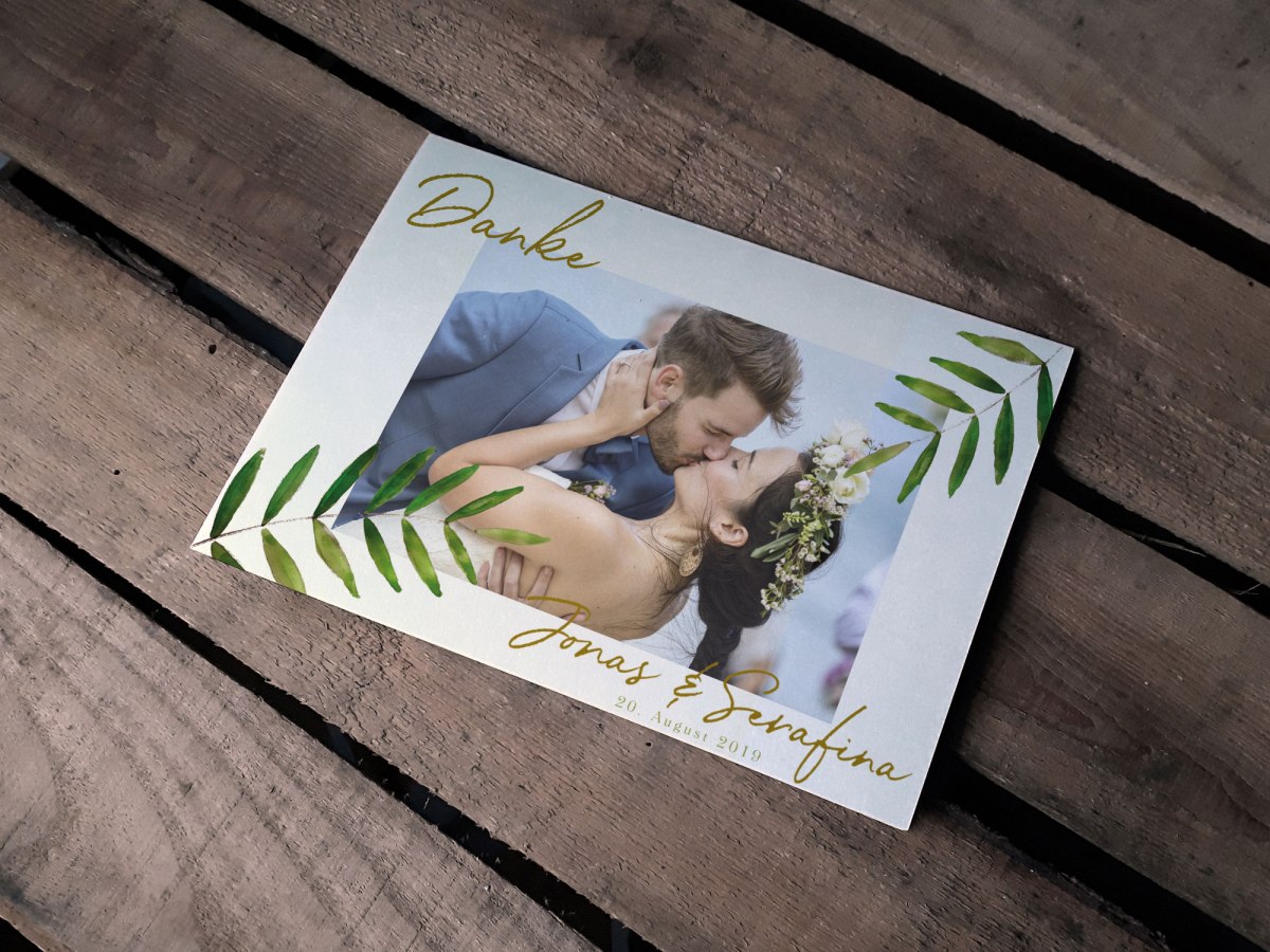 Hochzeitsdesign „Farn“