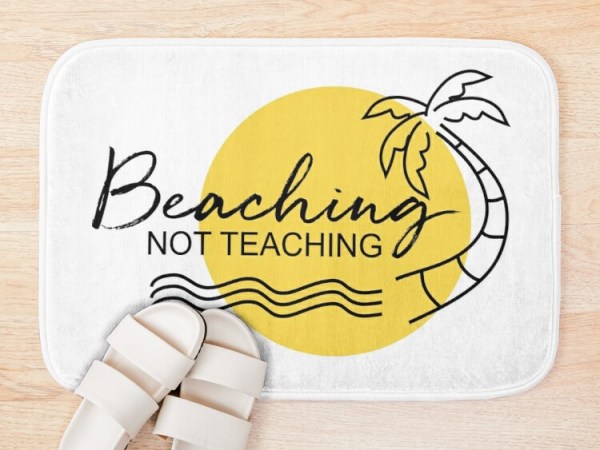 Beaching not teaching